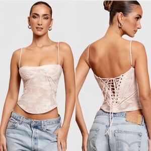 House of CB LISETTE
Pink Floral Lace Camisole